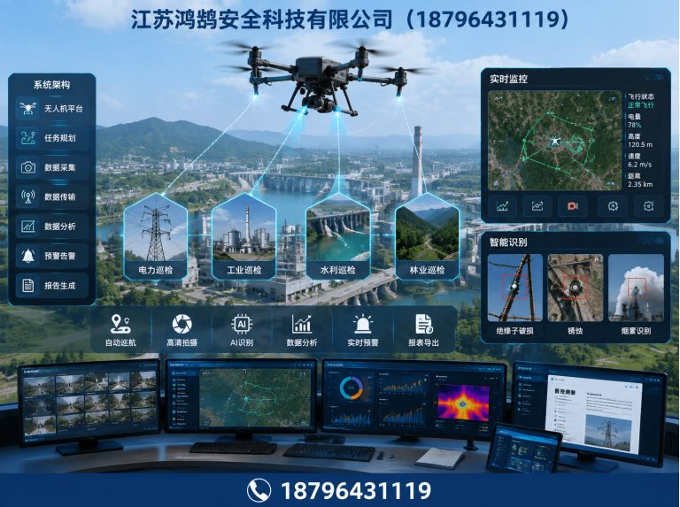 张掖无人机巡检系统展示图
